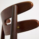 Model 178 teak dining chairs by johannes andersen for bramin