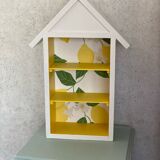 'Lemon' wooden shelf