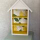 'Lemon' wooden shelf
