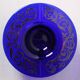 Rare Cobalt Blue Crystal and Silver Bowl / Fani Argento / Florence / 1930s