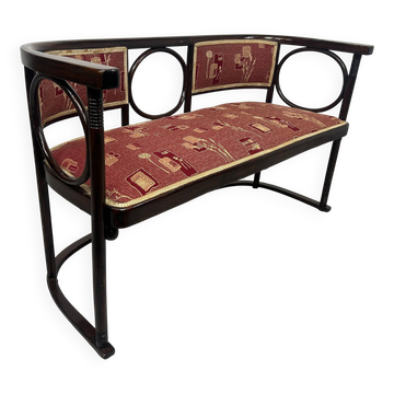 Fledermaus Bench no. 728 by architect Josef Hoffmann