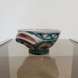 Ceramic bowl with Robert Picault ears, signed