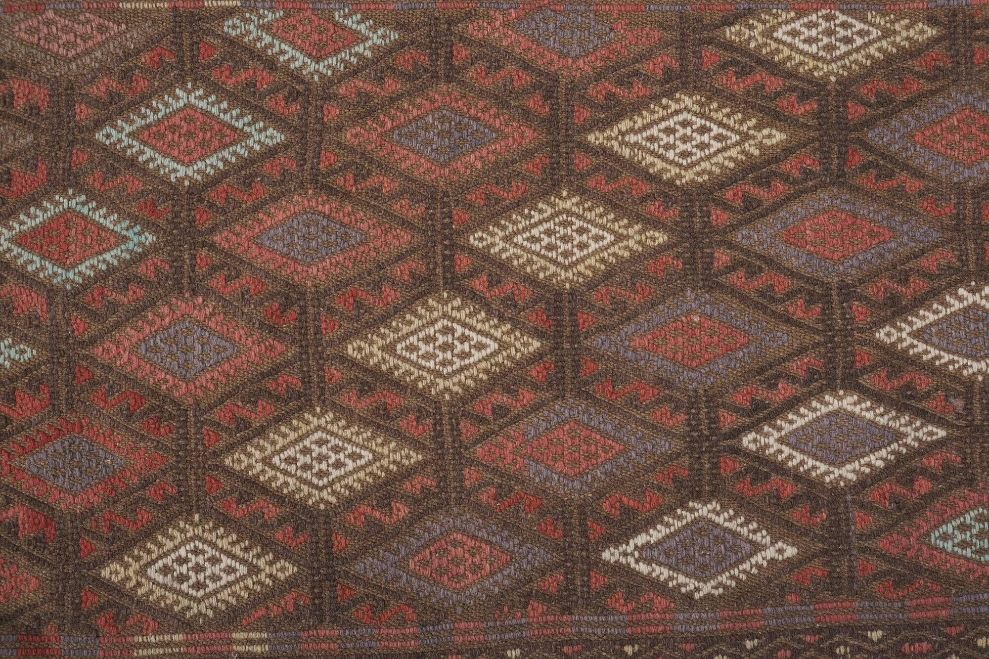 Tapis de couloir turc vintage