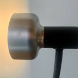 Vintage Wila desk lamp in black metal and aluminum