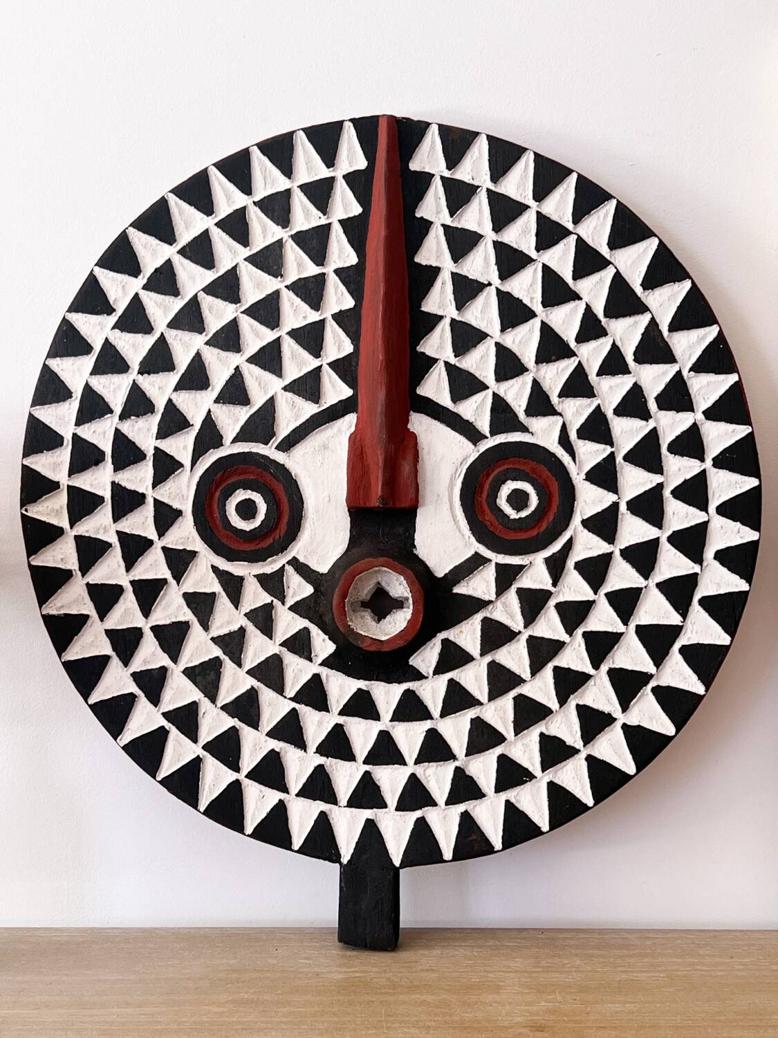 Bobo wooden sun mask (Burkina Faso)