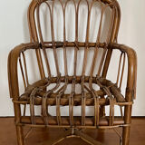 Rattan children's chair