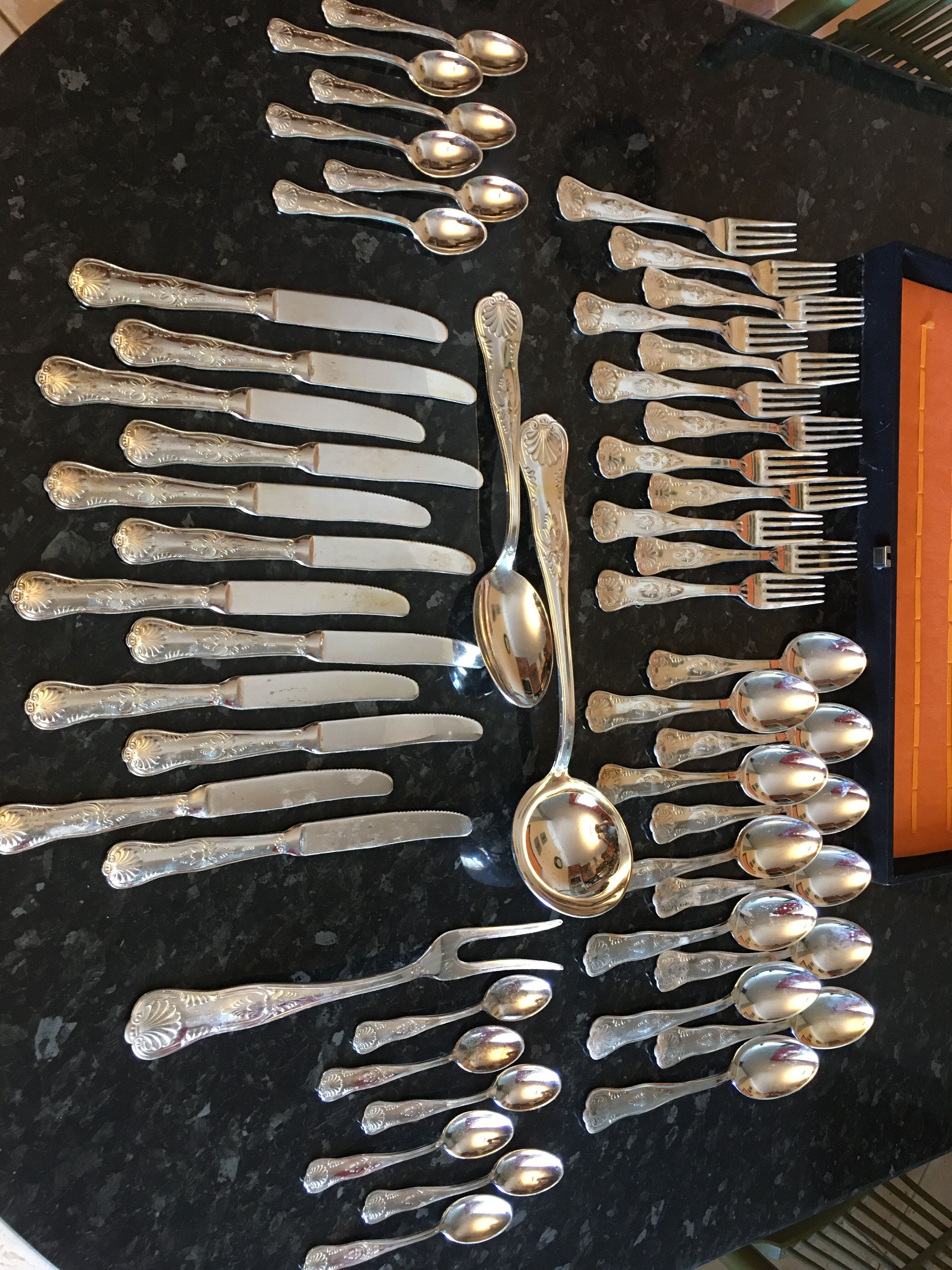 Ménagère complète italienne vintage
