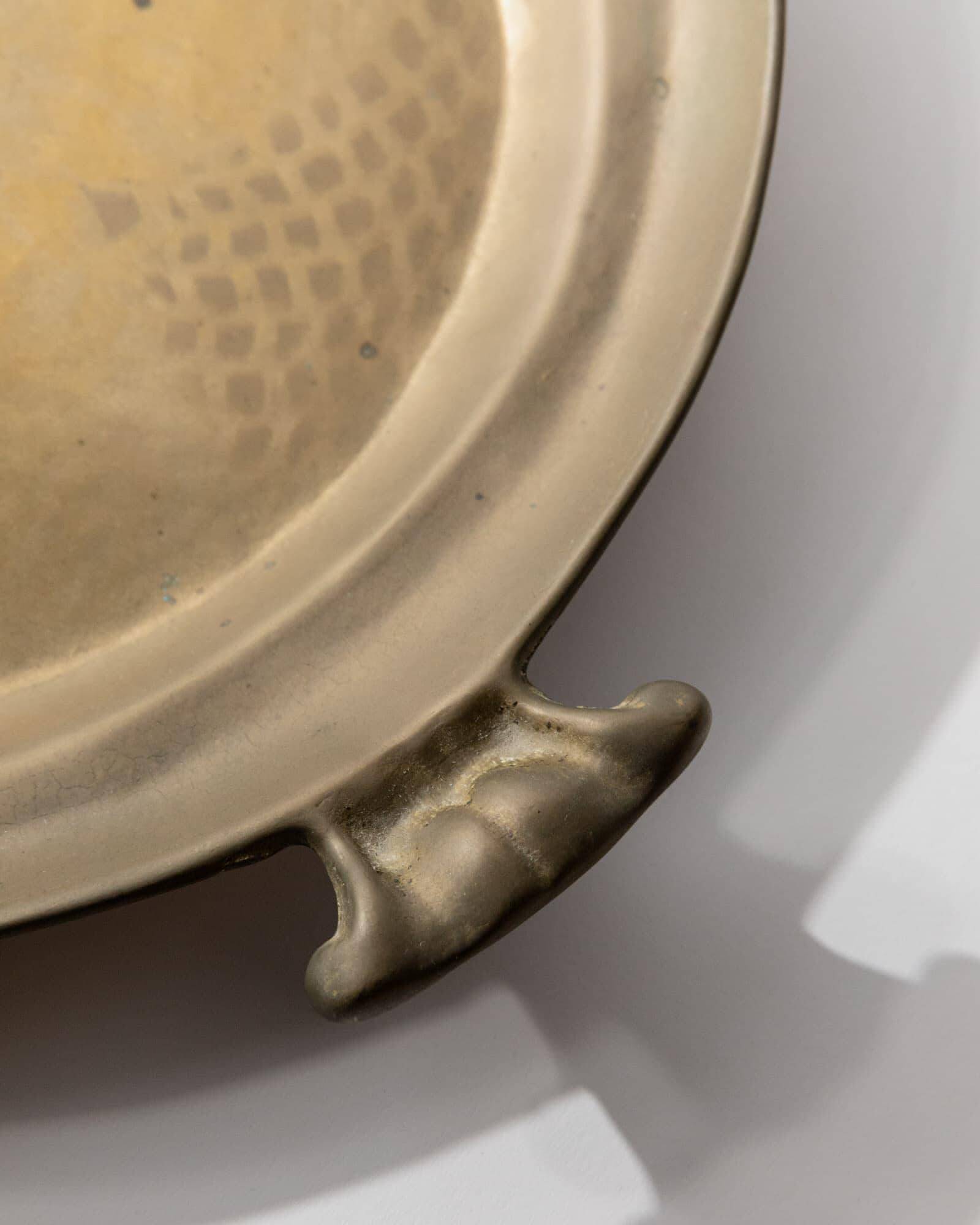 1960s vintage brass plateau by Collini (South Tyrol)