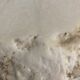 Polished and raw marble ashtray