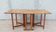 Table à rabats en hêtre 1950