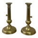 Pair of brass candlesticks