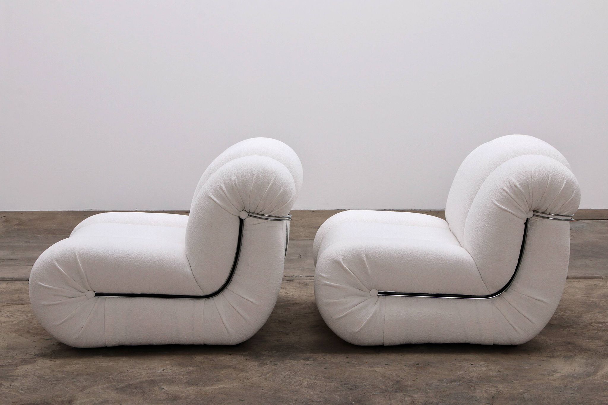 Fauteuils lounge modèle Velasquez fabriqués par Mimo Padova, années 1970