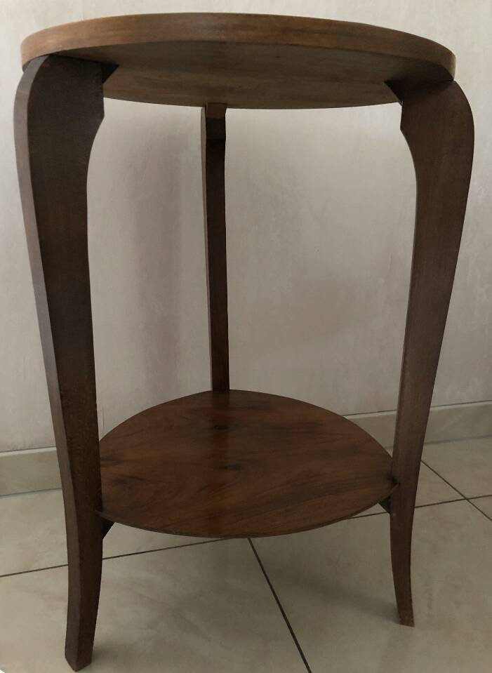 Art Deco tripod pedestal table