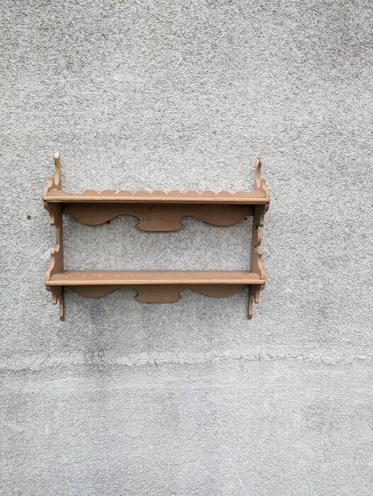 Old hanging shelf