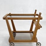Service Cart from Guillerme & Chambron, 1950s