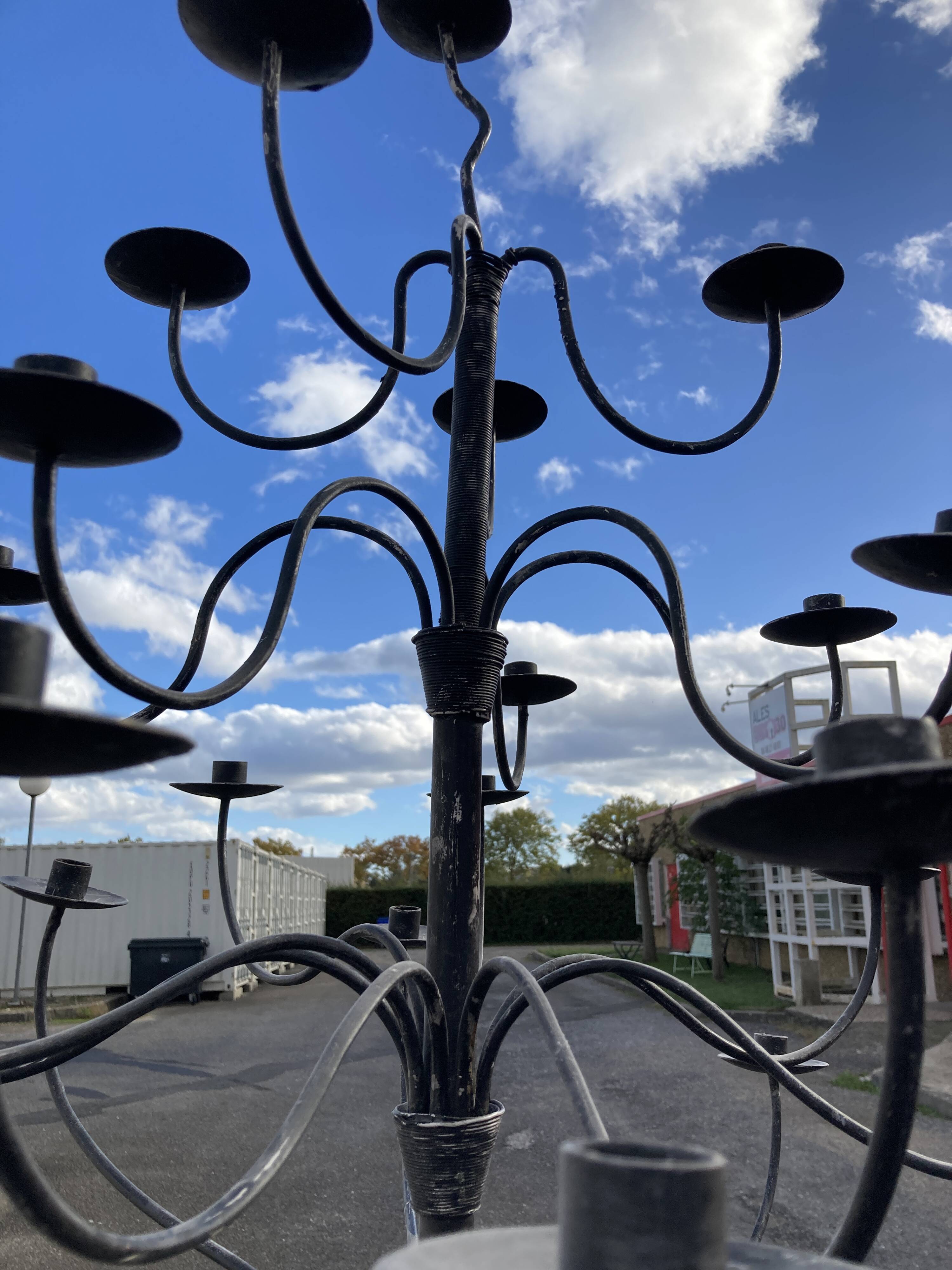 Grand Danish candelabrum