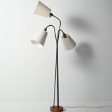 Lampadaire scandinave à trois lumières