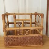 Cane magazine rack