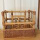 Cane magazine rack
