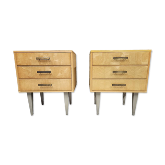 Paire de chevet vintage 1960"