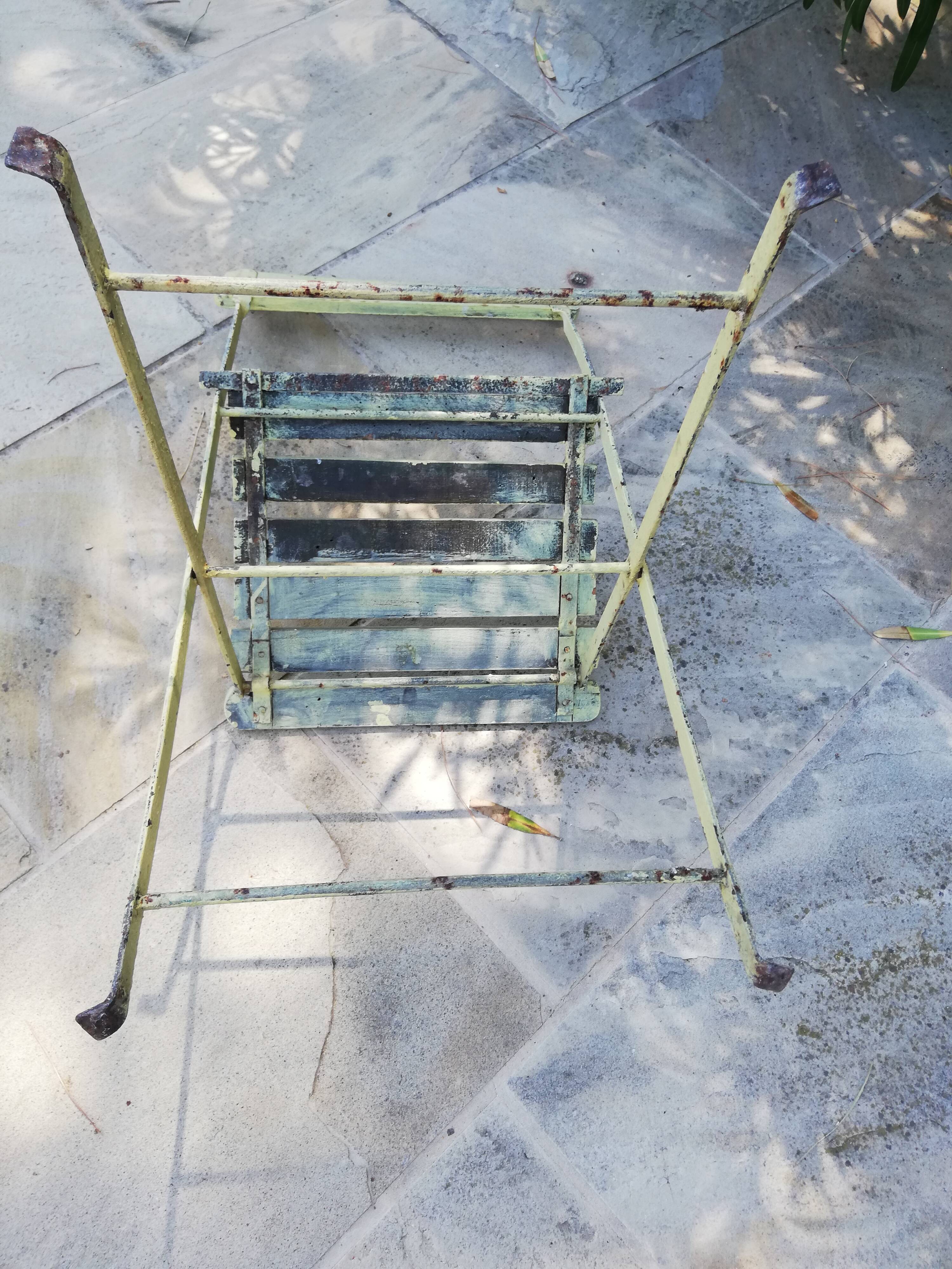 3 garden folding chairs