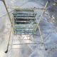 3 chaises pliantes de jardin
