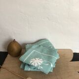 Set of 5 embroidered vintage napkins
