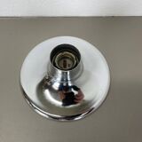 Silver disc wall lamps by Charlotte Perriand, Germany, 1970s, set of 4