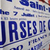 Poster "Feasts of St. Peter" - City of Grignols - 1935