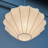 Mid-Century Modern Suspension Cocoon by Friedel Wauer for Goldkant Leuchten, 1960s