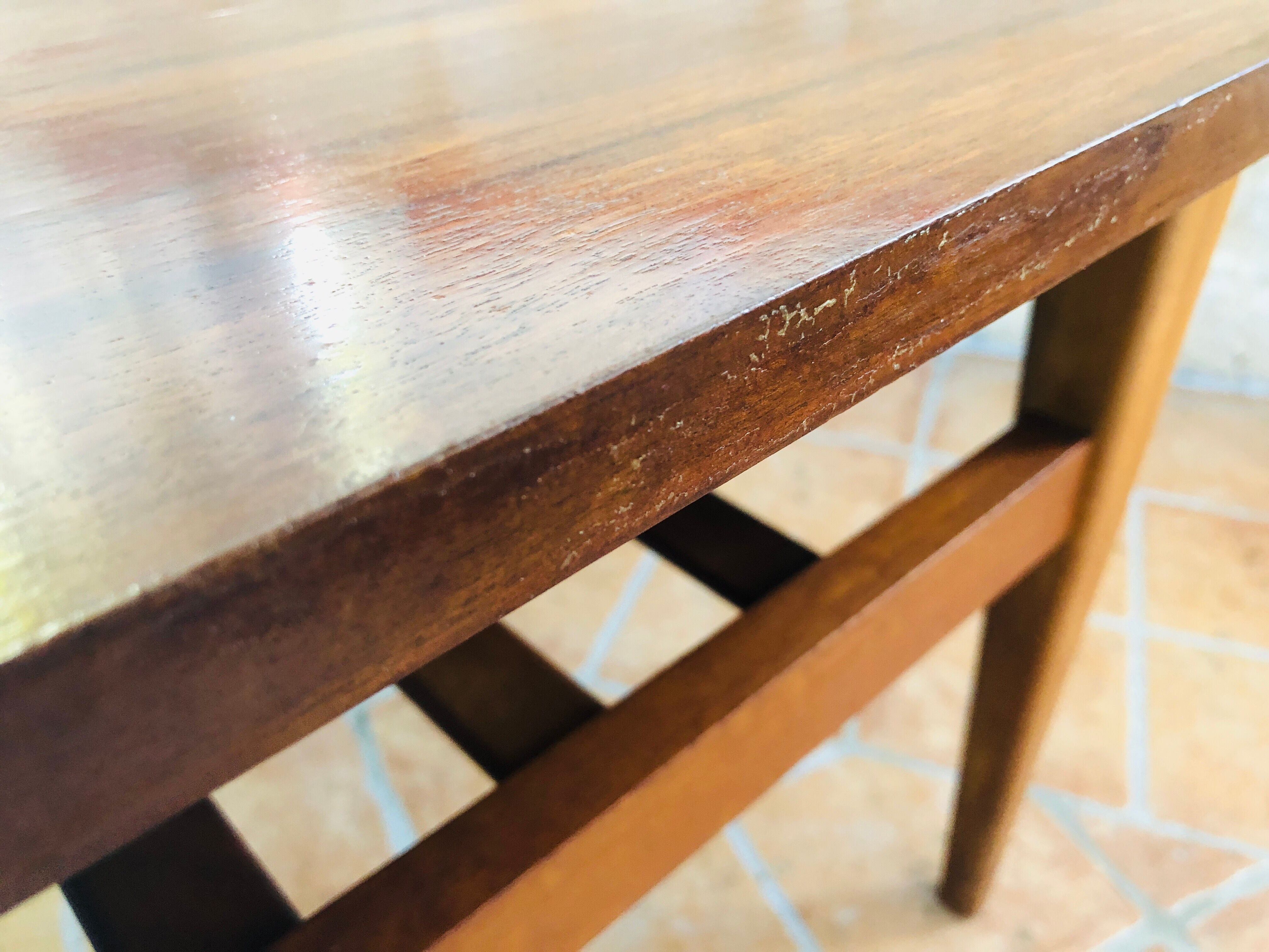 Scandinavian-style teak coffee table, edited by Arnaud, 1960s