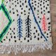Handmade wool Berber rug 285 X 162 CM