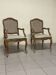 Louis XV armchairs, 18th century, set of 2