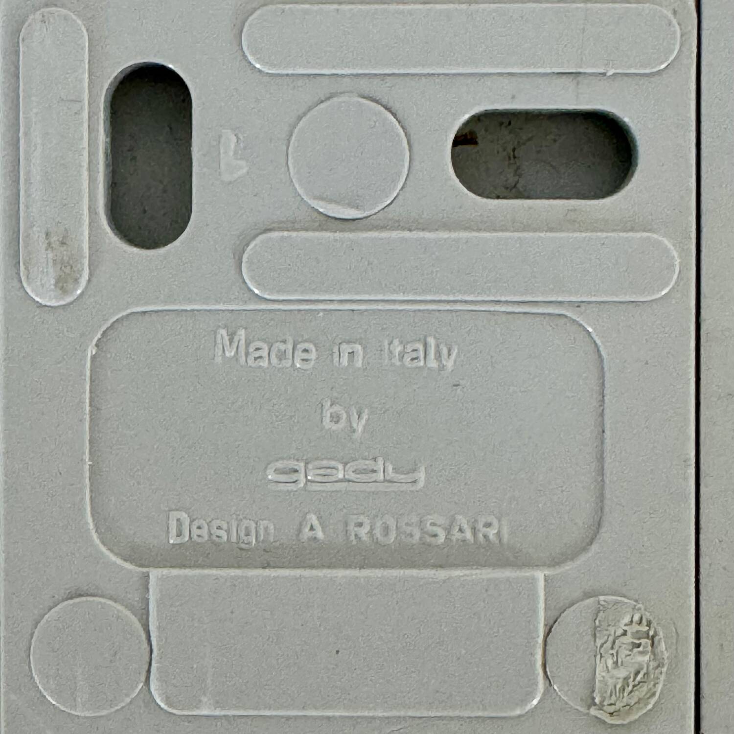 Paire de patères par Ambrogio Rossari pour Gedy Italie années 1970