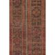 Vintage Turkish hallway rug 56x686 cm