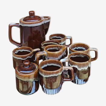 Service à café ou thé en céramique vintage