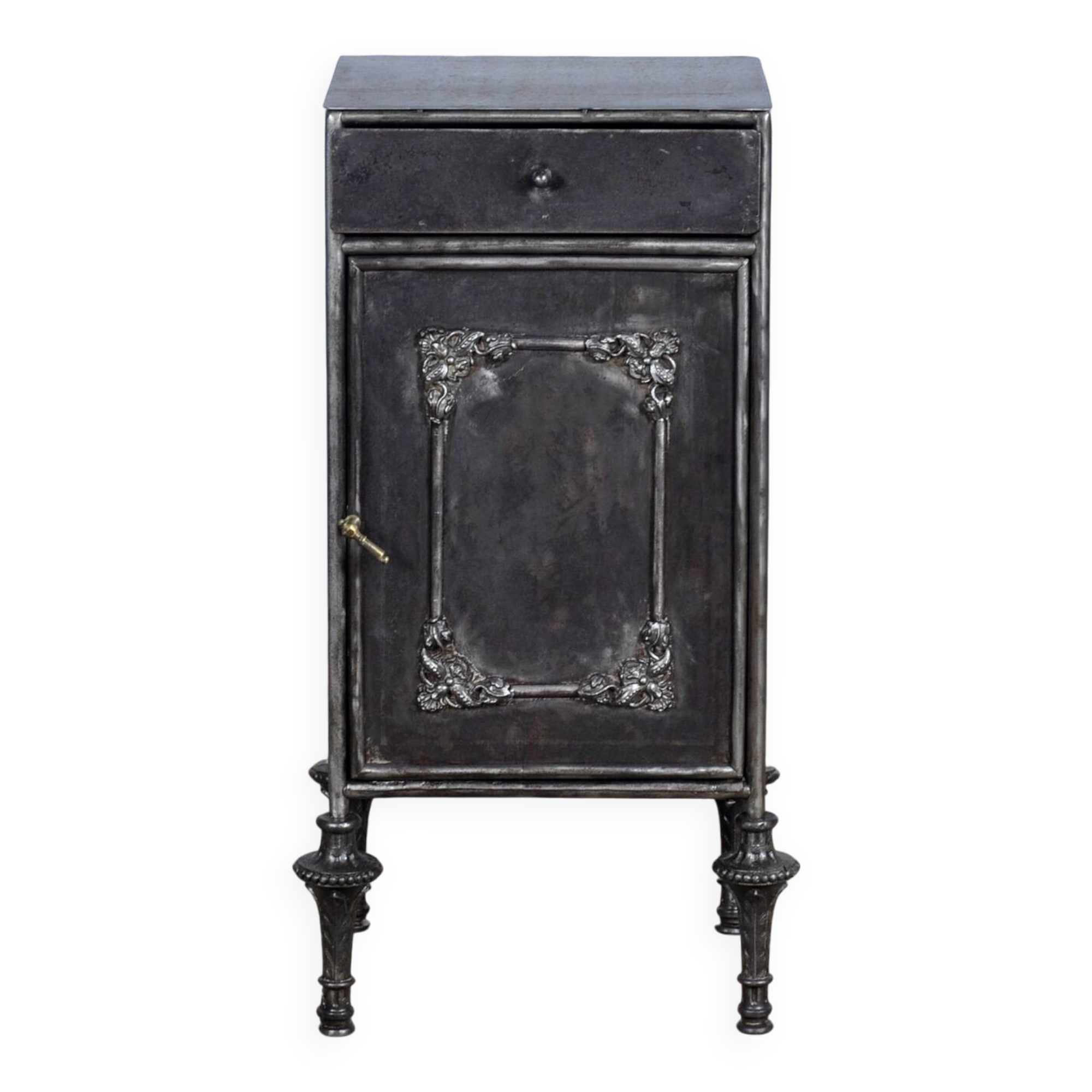 Iron nightstand, 1910s