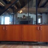Scandinavian teck veneer sideboard