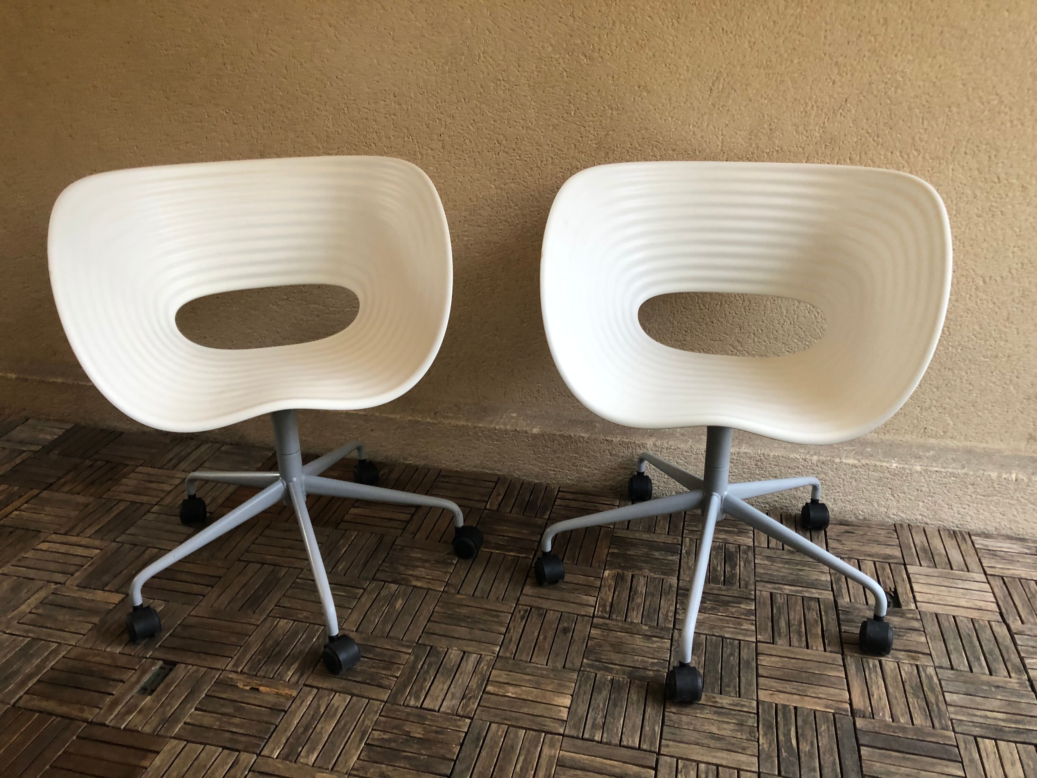 Tom Vac wheelchair design Ron Arad vintage Vitra 90 white