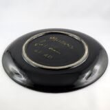 Ceramics plate cerenne "bateau" Vallauris 50/60 crociani/capron/chabaneix.