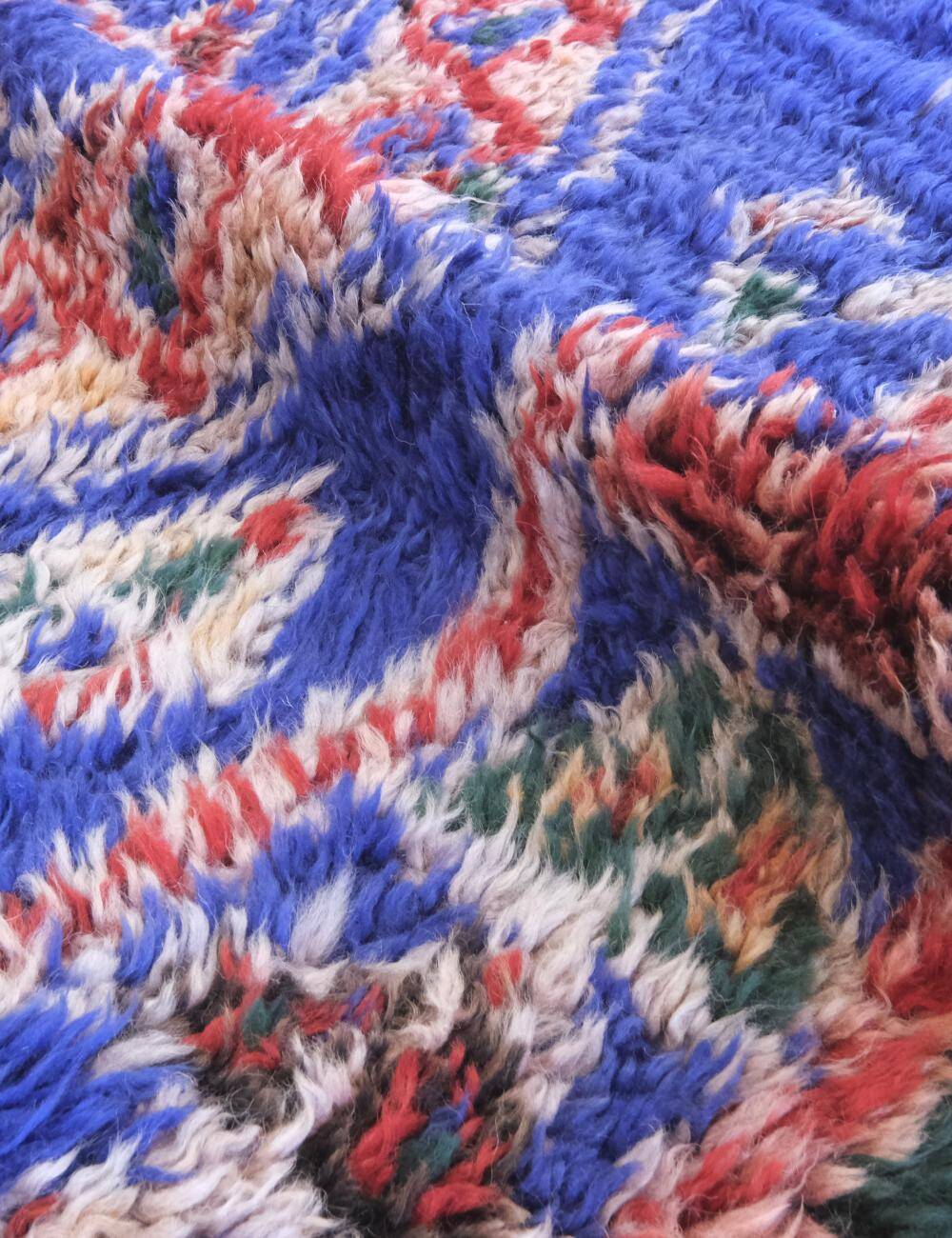 Collector's Indigo Blue Rug - 387 x 195 cm