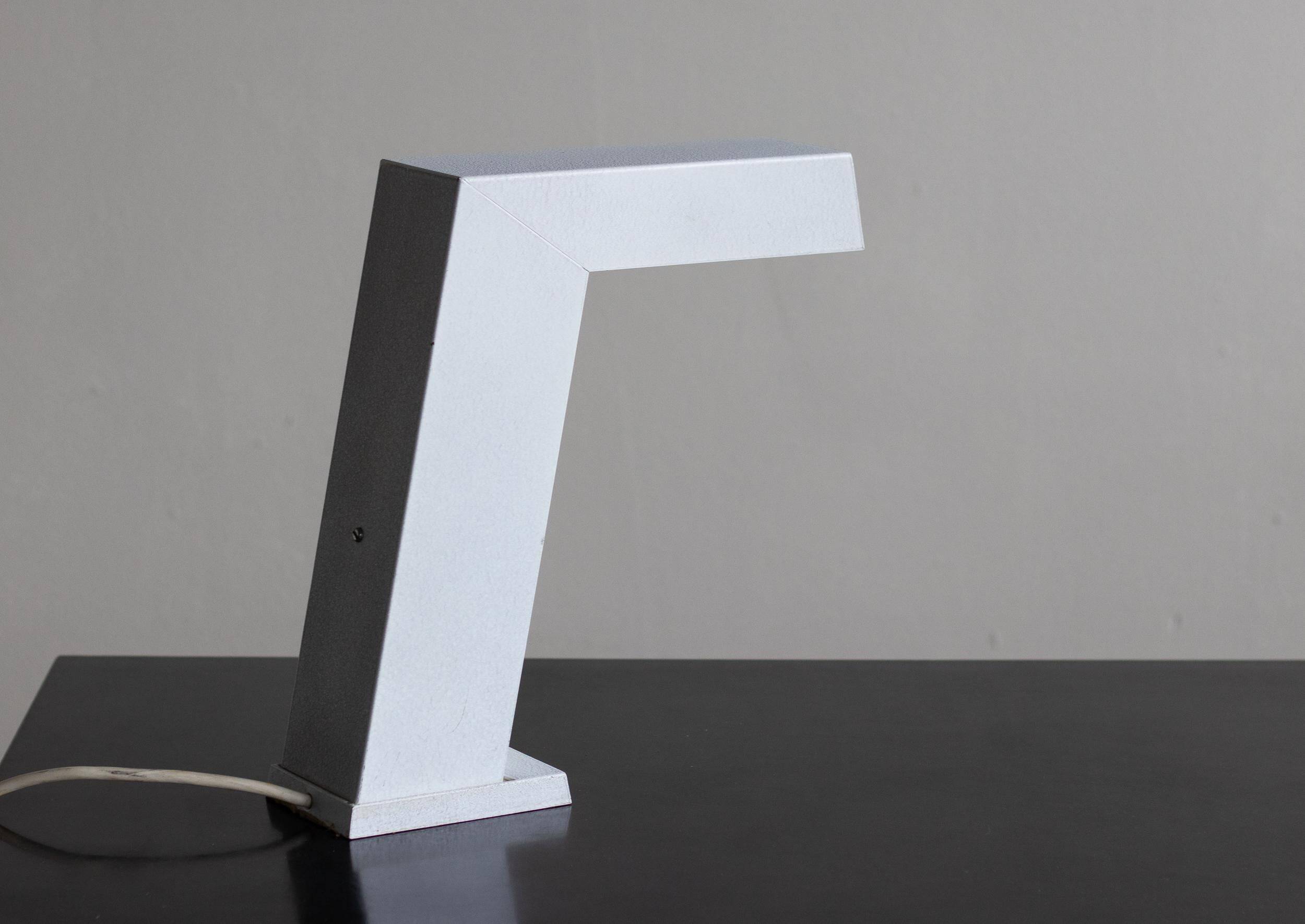 Work Sun desk lamp by Euro Licht, halogen, minimalist design, 1983