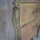 Pair of 2 Louis XV bedside tables - marquetry - 2 drawers - pink marble
