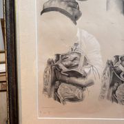 Old Engraving Nose Nasal Cavity NICOLAS HENRI Jacob Bourgery Medical Anatomy