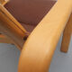 1980s relax-chair with footstool, Yngve Ekström for Swedense