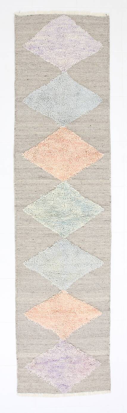 3x11 Oriental Oushak Runner Rug, 86x339Cm