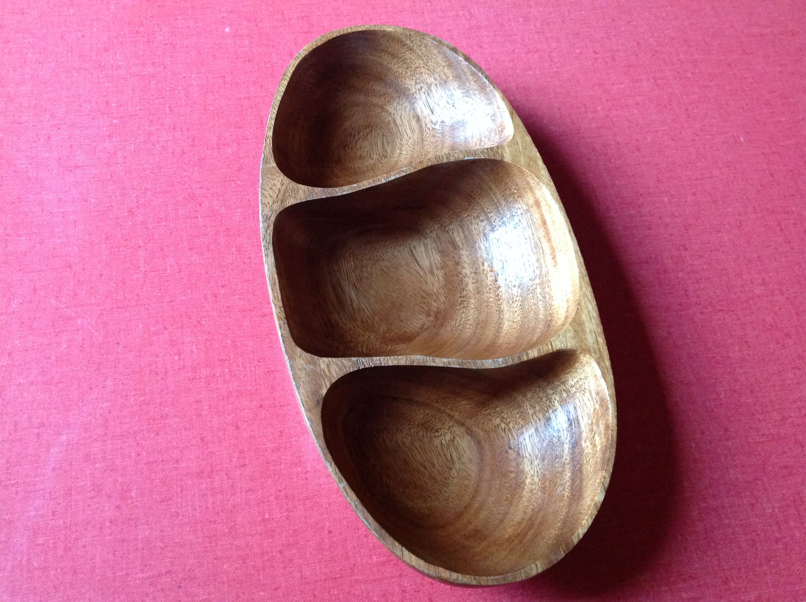Vintage wooden dish