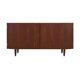 Walnut cabinet, Danish design, 1970s, designer: Carlo Jensen, manufacturer: