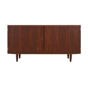 Walnut cabinet, Danish design, 1970s, designer: Carlo Jensen, manufacturer: