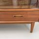 Vintage Jentique small wall unit/display cabinet from the 1960s made of teak